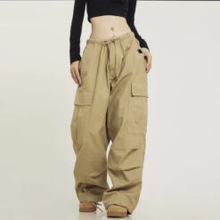 CTB Monochrome Baggy Cargo Pants(Ctb Monochrome Baggy Cargo Pants) -Youth Urban Wear O1CN01QF0P9n1SIddJTm5rM 438822224
