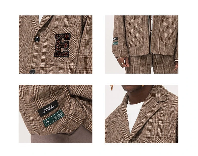 EMPTY REFERENCE Plaid Blazer(Empty Reference Plaid Blazer) 6 EMPTY REFERENCE Plaid Blazer(Empty Reference Plaid Blazer) - Image 4