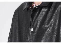 BJHG Croc Faux-Leather Biker Jacket(Bjhg Croc Faux Leather Biker Jacket) -Youth Urban Wear O1CN01Rm28d41eVFqXJ1pqy 544323876