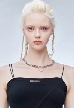 GUUKA "Lightning Bar" Double Chain Necklace(Guuka Lightning Bar Double Chain Necklace) -Youth Urban Wear O1CN01S4nZx71JHQ1SQ2m15 332741003