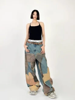 HJK Exclusive "Surrealism" Deconstructed Jeans(Hjk Exclusive Surrealism Deconstructed Jeans) -Youth Urban Wear O1CN01SIOkIB1F8wSdizuaa 2214387520443 0 cib