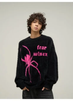 WLNEXT "Fear The Spider" Sweater(Wlnext Fear The Spider Sweater) -Youth Urban Wear O1CN01SUU9sP1r3Ovj8dGxr 1124265575
