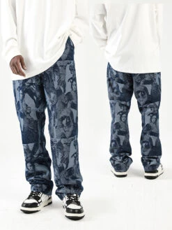 NOSAW "ANCIENT" Denim Jeans(Nosaw Ancient Denim Jeans) -Youth Urban Wear O1CN01SamWEf1EK6C76W3qo 265910332 1