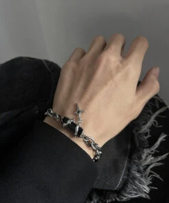 HEIMA Obsidian Thorn Bracelet(Heima Obsidian Thorn Bracelet) -Youth Urban Wear O1CN01ShrHCj1cLygVNlBFk 2206723823585