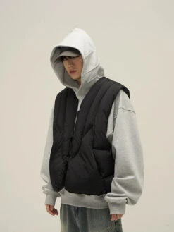 Paneled Puffer Vest(Paneled Puffer Vest) -Youth Urban Wear O1CN01TAX1fr1r3OxjMnoar 1124265575