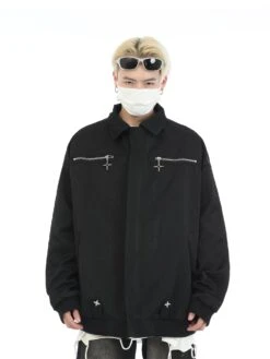 MaxDstr Star Zipped Work Jacket(Maxdstr Star Zipped Work Jacket)