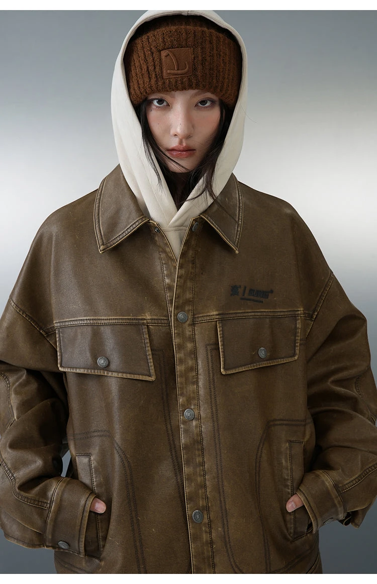 BJHG Vintage Motorcycle Jacket(Bjhg Vintage Motorcycle Jacket) 15 BJHG Vintage Motorcycle Jacket(Bjhg Vintage Motorcycle Jacket) - Image 13