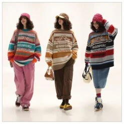 MASONPRINCE Multi Color Alpaca Knit Sweater(Masonprince Multi Color Alpaca Knit Sweater) -Youth Urban Wear O1CN01Ts8kGa1aTBfUu98r9 1716103330