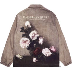 HARSH And CRUEL Painted Flowers Windbreaker Jacket(Harsh And Cruel Painted Flowers Jacket) -Youth Urban Wear O1CN01U9EAFT2I7VwnCJveX 2206544889239