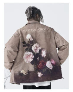 HARSH And CRUEL Painted Flowers Windbreaker Jacket(Harsh And Cruel Painted Flowers Jacket) -Youth Urban Wear O1CN01Ufi2nP2I7Vwf9Pzo0 2206544889239 Copy