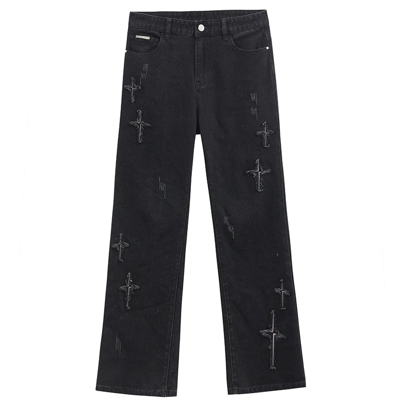 ICONSLAB Textured Spike Denim Jeans(Iconslab Textured Spike Denim Jeans) 3 ICONSLAB Textured Spike Denim Jeans(Iconslab Textured Spike Denim Jeans)
