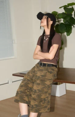 JHYQ Camo Capri Cut Shorts(Jhyq Camo Capri Cut Shorts 1) 25 JHYQ Camo Capri Cut Shorts(Jhyq Camo Capri Cut Shorts 1) -Youth Urban Wear O1CN01Vka9Kq25AdtyqGPHY 2213986157486