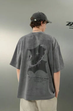 BJHG "Thorns" Suede Tee(Bjhg Thorns Suede Tee)