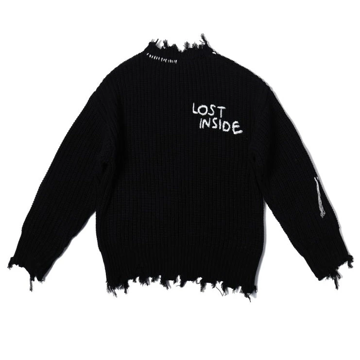 PCLP "Lost Inside" Distressed Knit Sweater(Pclp Lost Inside Distressed Knit Sweater) 10 PCLP "Lost Inside" Distressed Knit Sweater(Pclp Lost Inside Distressed Knit Sweater) - Image 8