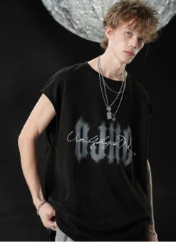 BJHG Logo Sleeveless Tee(Bjhg Logo Sleeveless Tee)