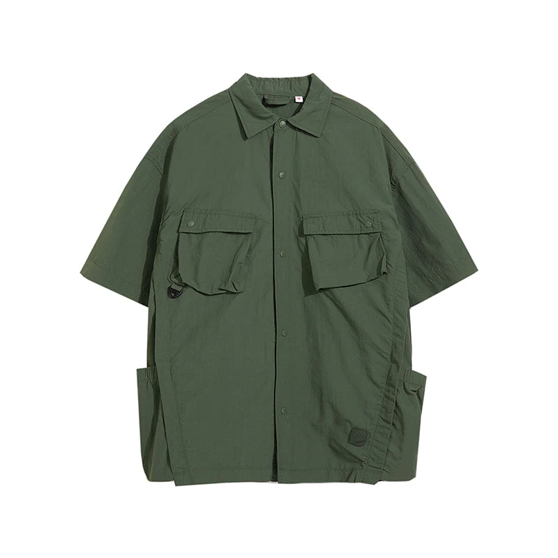 GTRG Paneled Button-Up Shirt(Gtrg Paneled Button Up Shirt) 8 GTRG Paneled Button-Up Shirt(Gtrg Paneled Button Up Shirt) - Image 6
