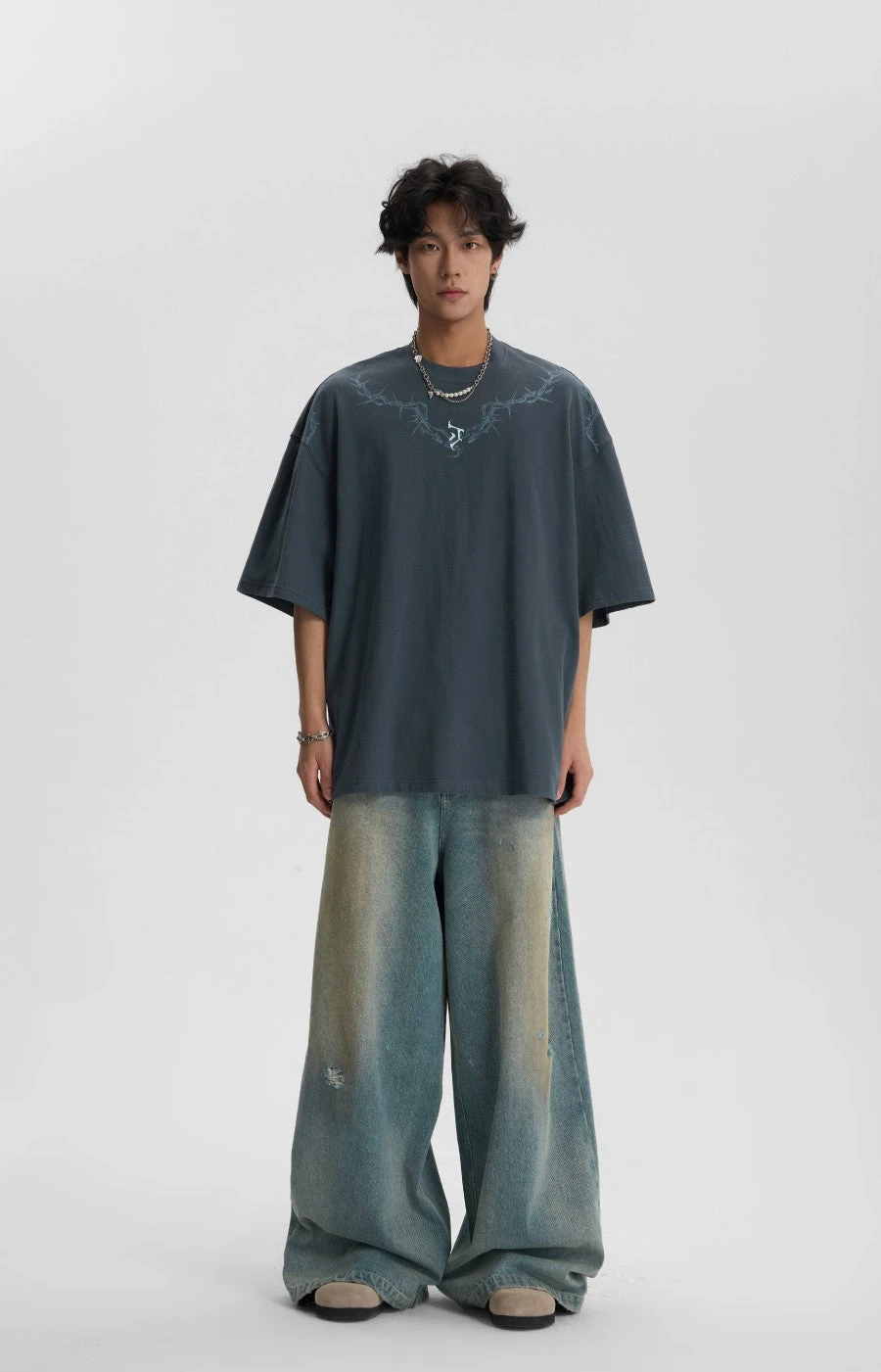 JHYQ Thorn Collar Tee(Jhyq Thorn Collar Tee) 20 JHYQ Thorn Collar Tee(Jhyq Thorn Collar Tee) - Image 18