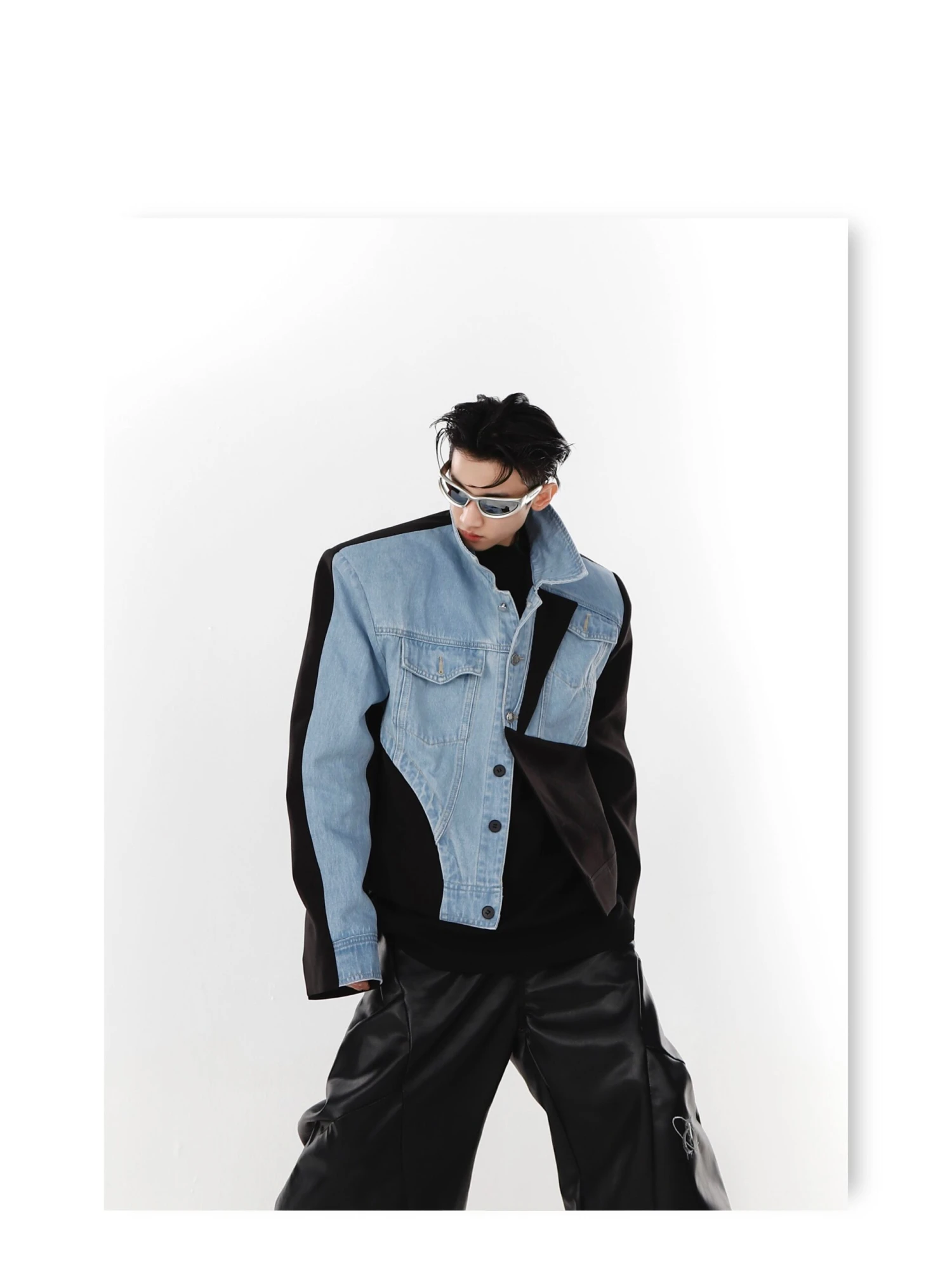 CulturE Deconstructed Denim Jacket(Culture Deconstructed Denim Jacket) 13 CulturE Deconstructed Denim Jacket(Culture Deconstructed Denim Jacket) - Image 11