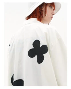 HARSH And CRUEL Solitary Flower Button-Up(Harsh And Cruel Solitary Flower Button Up) -Youth Urban Wear O1CN01ZC7aFj2ITV0g08AvQ 2139609287