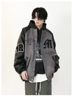 MRNEARLY "1997" Suede Varsity Jacket(Mrnearly 1997 Suede Varsity Jacket) 32 MRNEARLY "1997" Suede Varsity Jacket(Mrnearly 1997 Suede Varsity Jacket) -Youth Urban Wear O1CN01ZgexPK1VQpYVrnTvo 2434502648