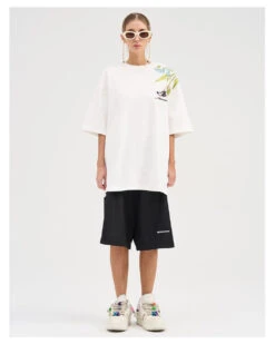 HARSH And CRUEL Embroidered "Bloom" Tee(Harsh And Cruel Embroidered Bloom Tee) -Youth Urban Wear O1CN01Zgl6kx2ITV5wW1tdk 2139609287