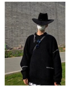 PCLP "Lost Inside" Distressed Knit Sweater(Pclp Lost Inside Distressed Knit Sweater) 25 PCLP "Lost Inside" Distressed Knit Sweater(Pclp Lost Inside Distressed Knit Sweater) -Youth Urban Wear O1CN01Zt7LZv2Afqkk3x098 4009778231