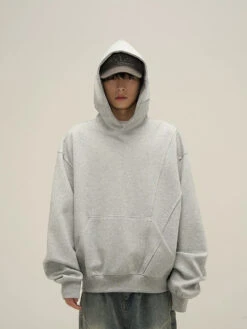 HJK Exclusive Off Paneled Hoodie(Hjk Exclusive Off Paneled Hoodie)