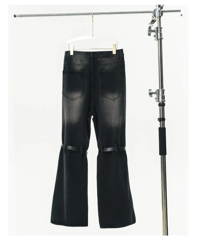 GCINIM Faded Buckle-Knee Jeans(Gcinim Faded Buckle Knee Jeans) 15 GCINIM Faded Buckle-Knee Jeans(Gcinim Faded Buckle Knee Jeans) - Image 13