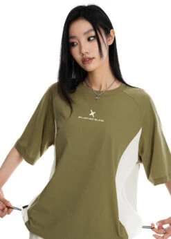 BJHG Curve Contrast Tee(Bjhg Curve Contrast Tee) 37 BJHG Curve Contrast Tee(Bjhg Curve Contrast Tee) -Youth Urban Wear O1CN01afKEe023Oiq1gcKlu 2207073767246