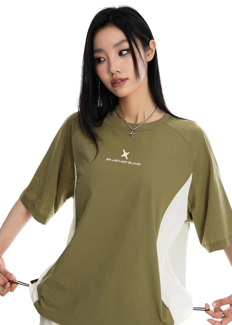 BJHG Curve Contrast Tee(Bjhg Curve Contrast Tee) 18 BJHG Curve Contrast Tee(Bjhg Curve Contrast Tee) - Image 16