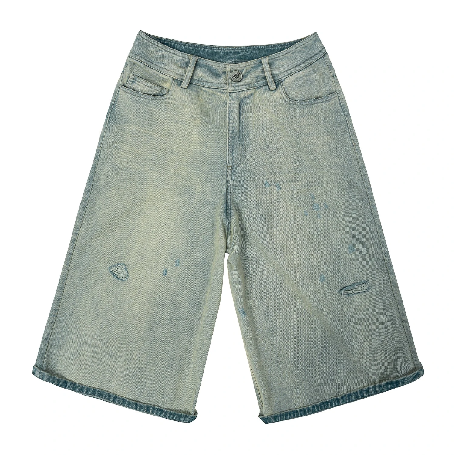 JHYQ Capri Cut Light Wash Denim Shorts(Jhyq Capri Cut Light Wash Denim Shorts) 14 JHYQ Capri Cut Light Wash Denim Shorts(Jhyq Capri Cut Light Wash Denim Shorts) - Image 12