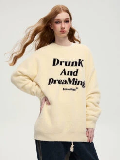 ICONSLAB "DrunK And DreaMing" Sweater(Iconslab Drunk And Dreaming Sweater) -Youth Urban Wear O1CN01b3aSkw1fQ39chbEZB 2209662684000