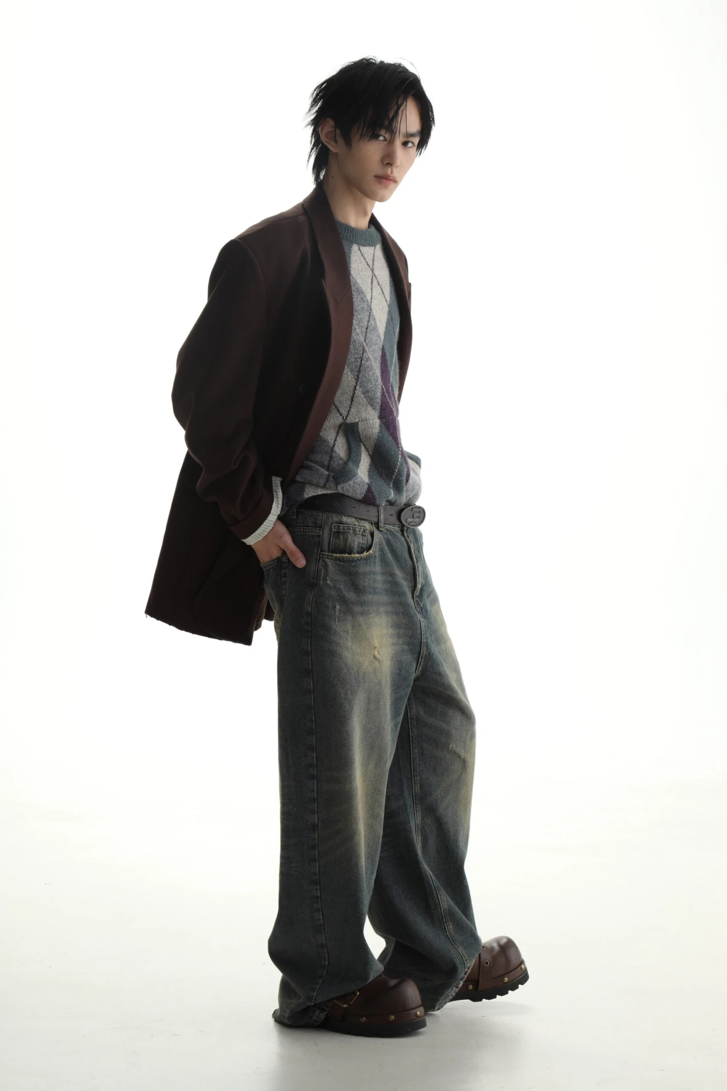 MASONPRINCE Argyle Sweater(Masonprince Argyle Sweater) 7 MASONPRINCE Argyle Sweater(Masonprince Argyle Sweater) - Image 5