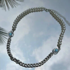 WLNEXT Round Chain Pearl Necklace(Wlnext Round Chain Pearl Necklace) -Youth Urban Wear O1CN01bXCfvZ1r3OlYfIZp7 1124265575