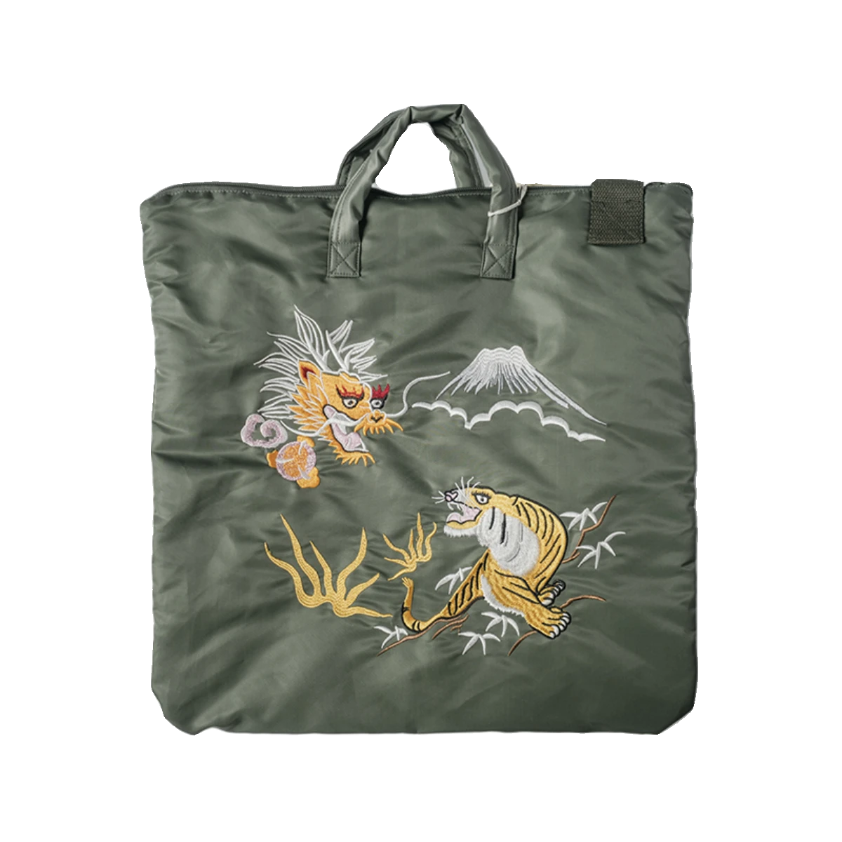 Vintage Style "Yokosuka" Embroidered Nylon Bag(Vintage Style Yokosuka Embroidered Nylon Bag) 7 Vintage Style "Yokosuka" Embroidered Nylon Bag(Vintage Style Yokosuka Embroidered Nylon Bag) - Image 5