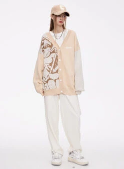 ICONSLAB "Singing Angel" Cardigan(Iconslab Singing Angel Cardigan) -Youth Urban Wear O1CN01bop0tm1fQ37bLyB4f 2209662684000