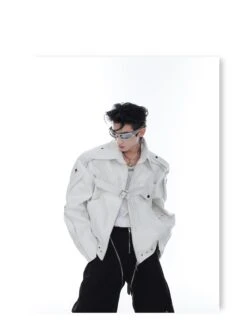 CulturE Pin-Buckle Biker Jacket(Culture Pin Buckle Biker Jacket) -Youth Urban Wear O1CN01c2guWq2MtNv8nk4hk 2209343059885