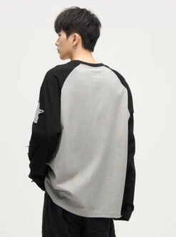 WLNEXT Patchwork Longsleeve Shirt(Wlnext Patchwork Longsleeve Tee) -Youth Urban Wear O1CN01cDAPtw1r3OrnwFMbY 1124265575