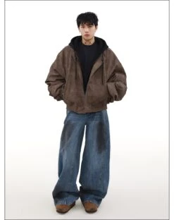 MRNEARLY Vintage Faded Bomber Jacket(Mrnearly Vintage Faded Bomber Jacket) -Youth Urban Wear O1CN01cH5tAq1VQpoXvRDRQ 2434502648