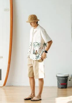 714street "Breeze" Button-Up Shirt(714street Breeze Button Up Shirt) -Youth Urban Wear O1CN01cIEc8R1CXGTUBTEkz 2200972470090