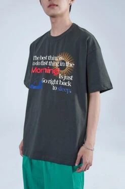 Mentmate "Morning!" Tee(Mentmate Morning Tee) -Youth Urban Wear O1CN01cvNa2P1wMhhBMOvel 2671586294