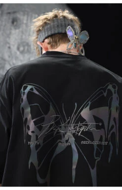 BJHG 3M Reflective Butterfly Tee(Bjhg 3m Reflective Butterfly Tee) 35 BJHG 3M Reflective Butterfly Tee(Bjhg 3m Reflective Butterfly Tee) -Youth Urban Wear O1CN01dCgla61eVFteAXySz 544323876