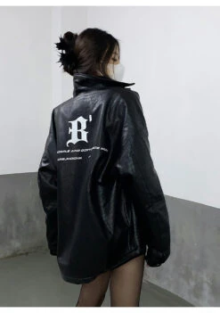 BJHG Croc Faux-Leather Biker Jacket(Bjhg Croc Faux Leather Biker Jacket) -Youth Urban Wear O1CN01dNNmC11eVFsUZrLWf 544323876