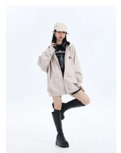 JUMPNEXT Distressed Striped Zip Jacket(Jumpnext Distressed Striped Zip Jacket) 32 JUMPNEXT Distressed Striped Zip Jacket(Jumpnext Distressed Striped Zip Jacket) -Youth Urban Wear O1CN01dVV77r1Zmaw6yxF4L 2126143237