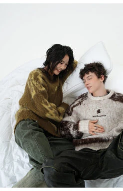 BJHG Textured Jacquard Sweater(Bjhg Textured Jacquard Sweater) -Youth Urban Wear O1CN01dWfDBd1eVG28GuGMM 544323876