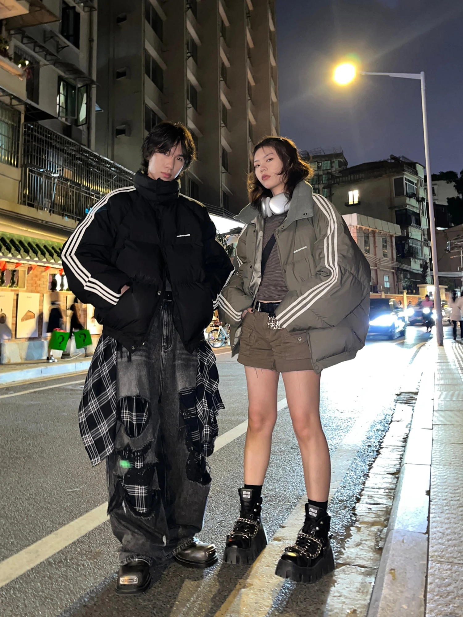 MASONPRINCE Striped Puffer Jacket(Masonprince Striped Puffer Jacket) 15 MASONPRINCE Striped Puffer Jacket(Masonprince Striped Puffer Jacket) - Image 13