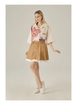 EMPTY REFERENCE Loose Floral Print Button-Up Shirt(Empty Reference Loose Floral Print Button Up Shirt) -Youth Urban Wear O1CN01ddX9tj1h8lI3QBx1N 668204233