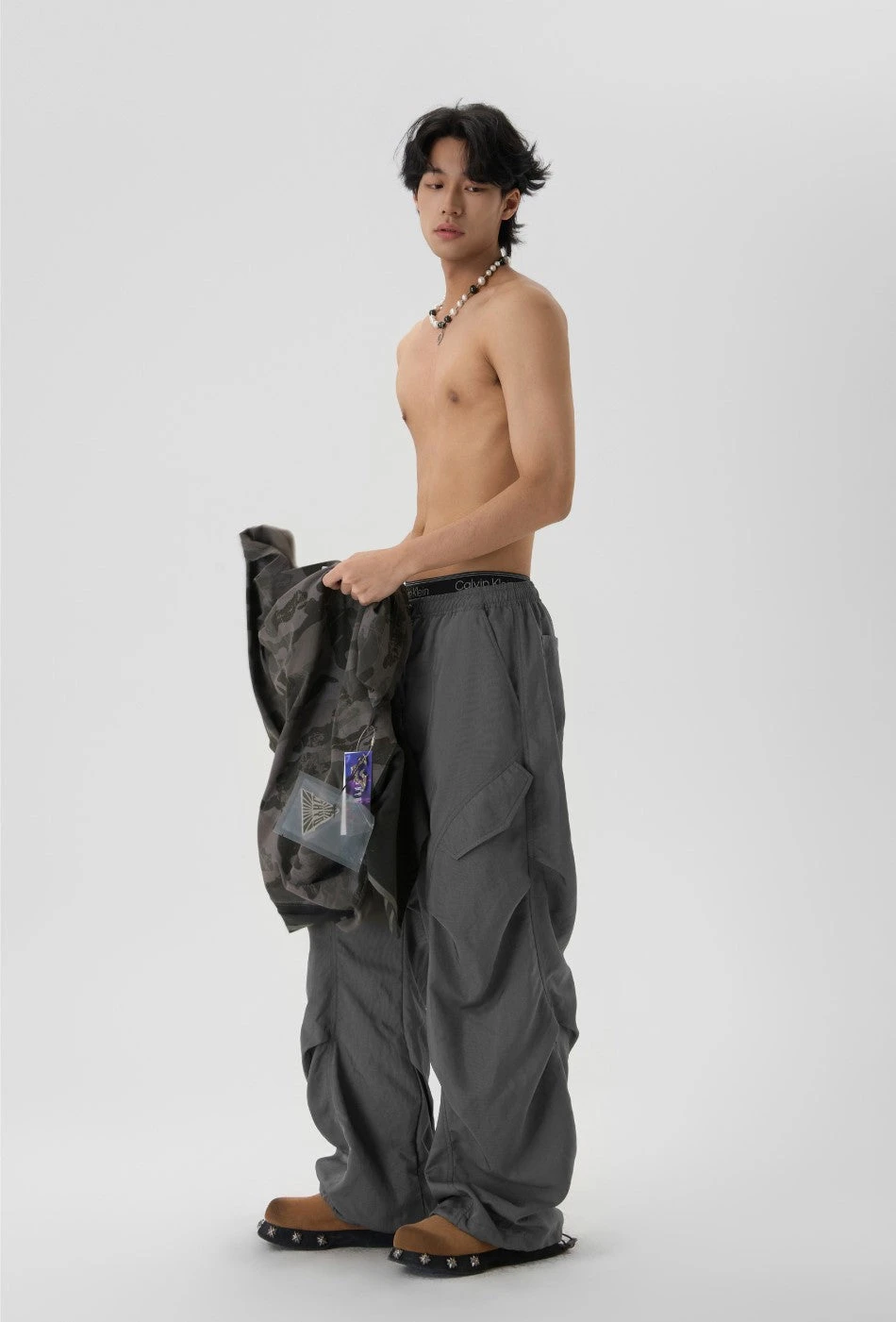JHYQ Pleated Parachute Pants(Jhyq Pleated Parachute Pants) 13 JHYQ Pleated Parachute Pants(Jhyq Pleated Parachute Pants) - Image 11