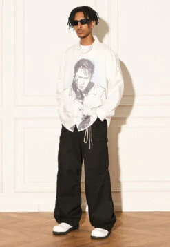 REVERSE IRONY Portrait Button Long Sleeve(Reverse Irony Portrait Button Long Sleeve) -Youth Urban Wear O1CN01e1TKij1h8lSJrMW6O 668204233