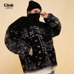 CONKLAB Bandana Fleece Jacket(Conklab Bandana Fleece Jacket) -Youth Urban Wear O1CN01eT48JH1tmOzX4wnhg 2200813915944